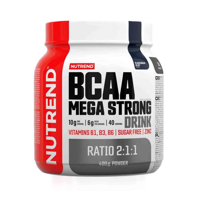 BCAA Mega Strong Drink - 400g - Blackcurrant Blast