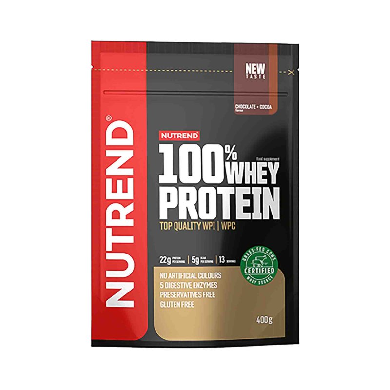 100% Whey Protein - 400g - Erdbeere