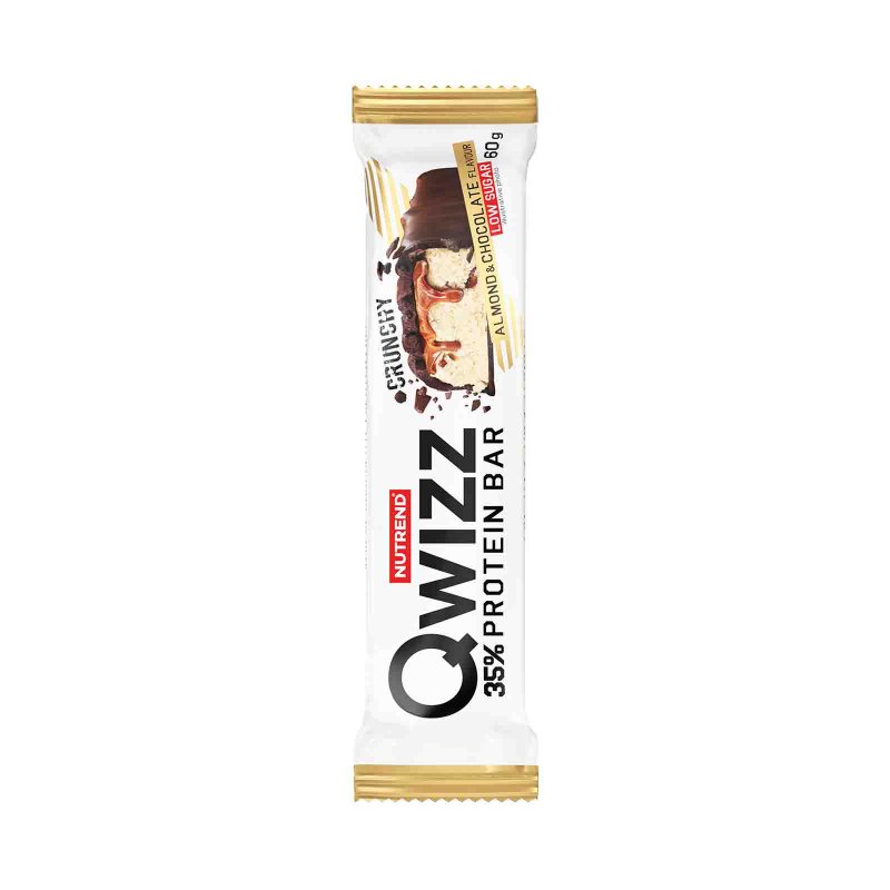 Qwizz Protein Bar - Einzel (60g) - Almond + Chocolate