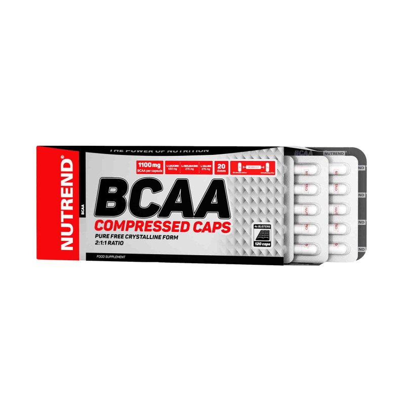 BCAA Compressed Caps - 120 Kapseln